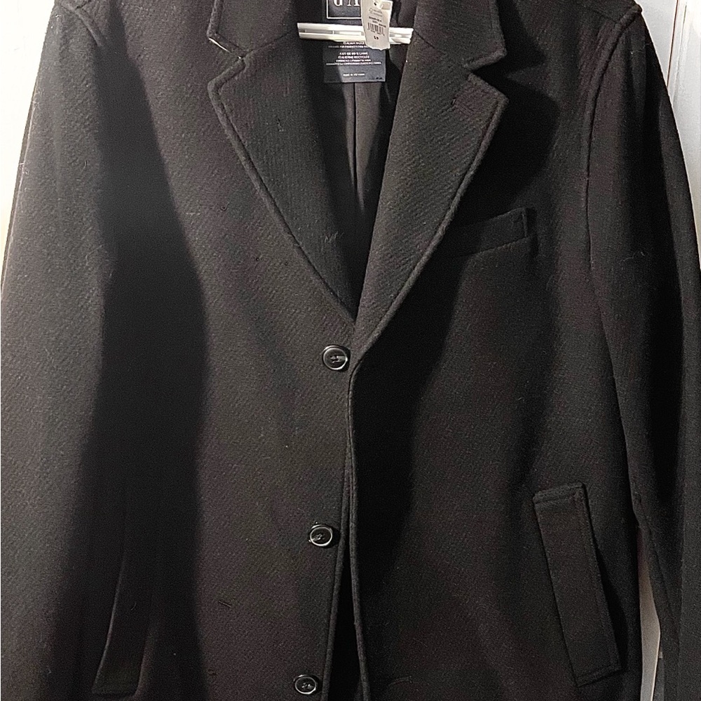 Gap Black Wool Coat